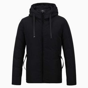Enjeolon brand fashion thicken winter down hooded jacket men light clothing