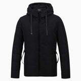 Enjeolon brand fashion thicken winter down hooded jacket men light clothing